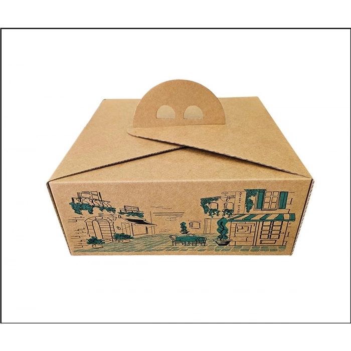 Lahmacun Kutusu Yıldız (Ahtapot) 100 Adet