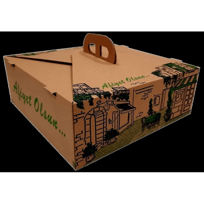 Lahmacun Kutusu (Ahtapot-Yıldız ) 50 Adetli