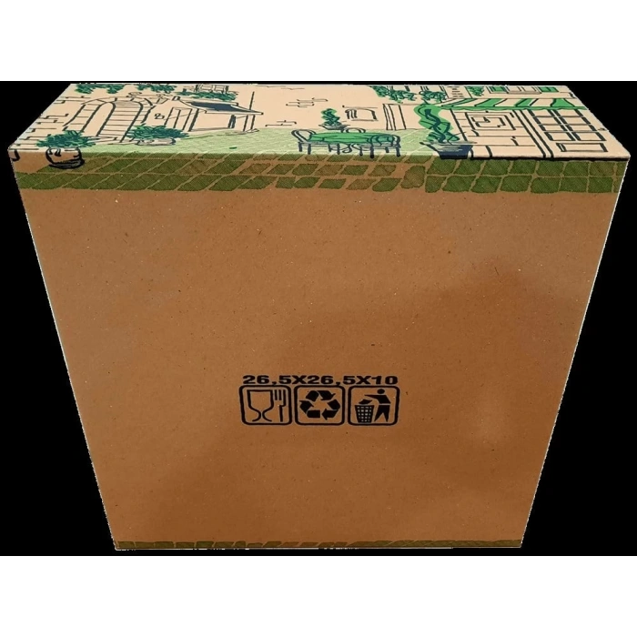 Lahmacun Kutusu (Ahtapot-Yıldız ) 50 Adetli