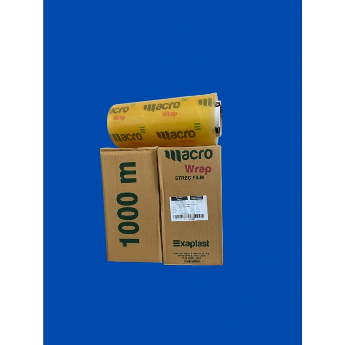Makro Wrap Streç 8 Mikron 30x1000 Metre