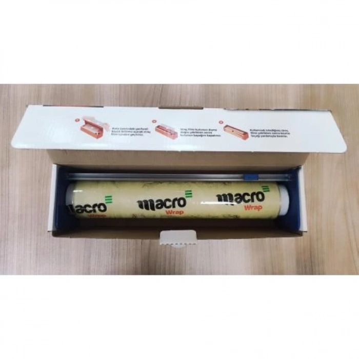 Makro Wrap Streç 8 Mikron Kutulu 45x170 Metre