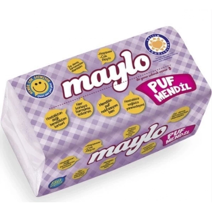 Maylo Puf Mendil 150 Adetli