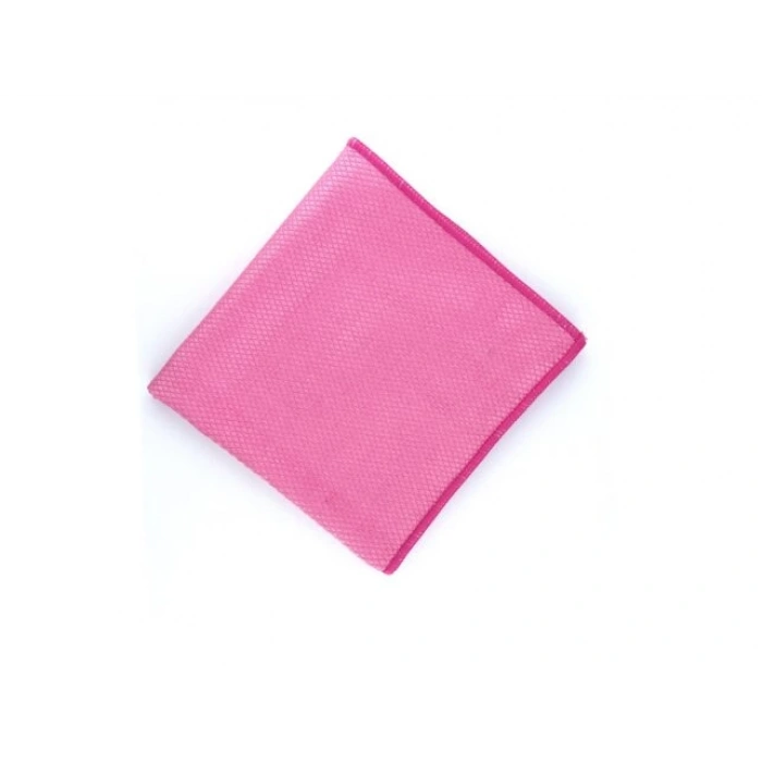 Mikrofiber Bakla Desen Cam Bezi 40x40 cm