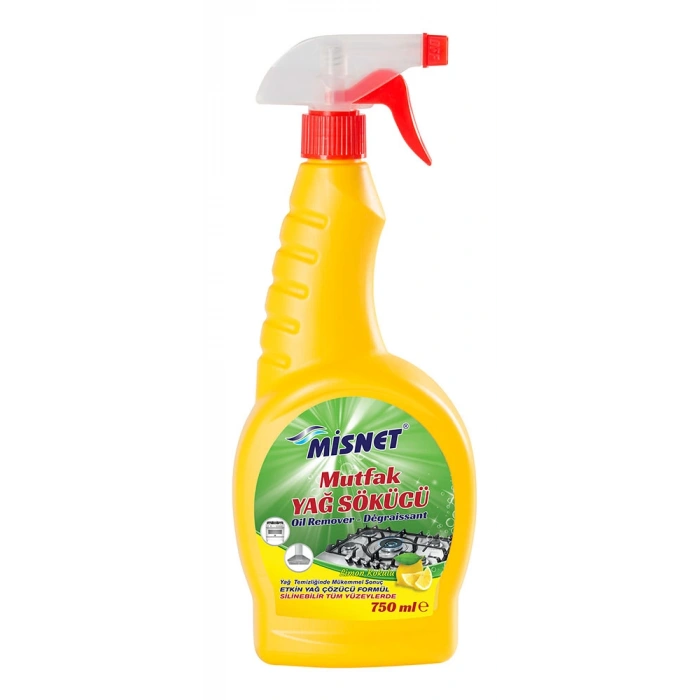 Misnet Yağ Sökücü Sprey 750 Ml