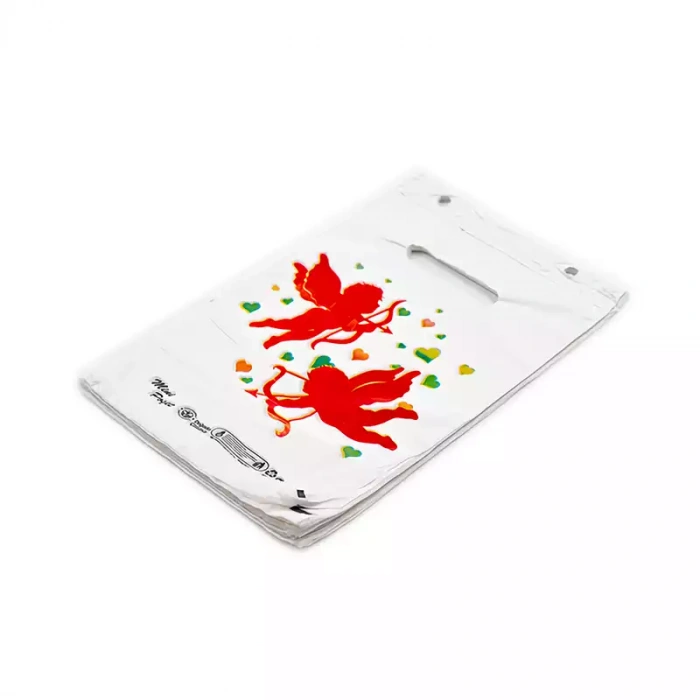 Naksan Baskılı Beyaz Poşet 1 No- 100lü( 22x33)