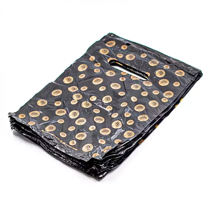 Naksan Baskılı Siyah Poşet 1 No- 100lü( 22x33)