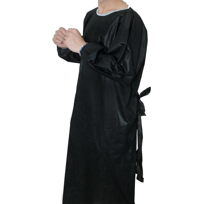 Önlük Tela Kalın Siyah