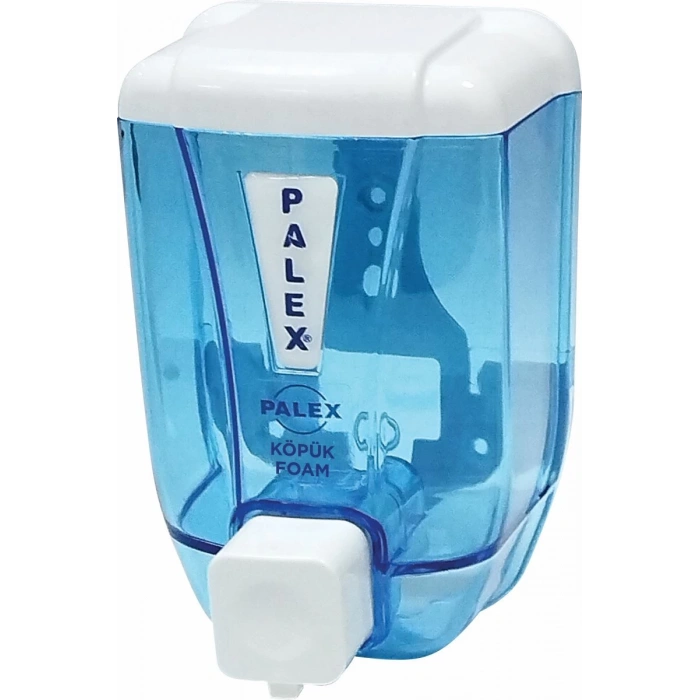 Palex Köpük Sabun Dispenseri 500 cc Şeffaf Mavi