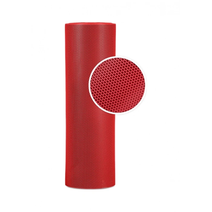 Petek Desenli Paspas 120cm x 15 M Islak Zemin Paspası Kırmızı