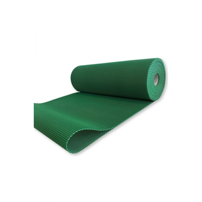 Petek Desenli Paspas 90cm x 15 M Islak Zemin Paspası Yeşil