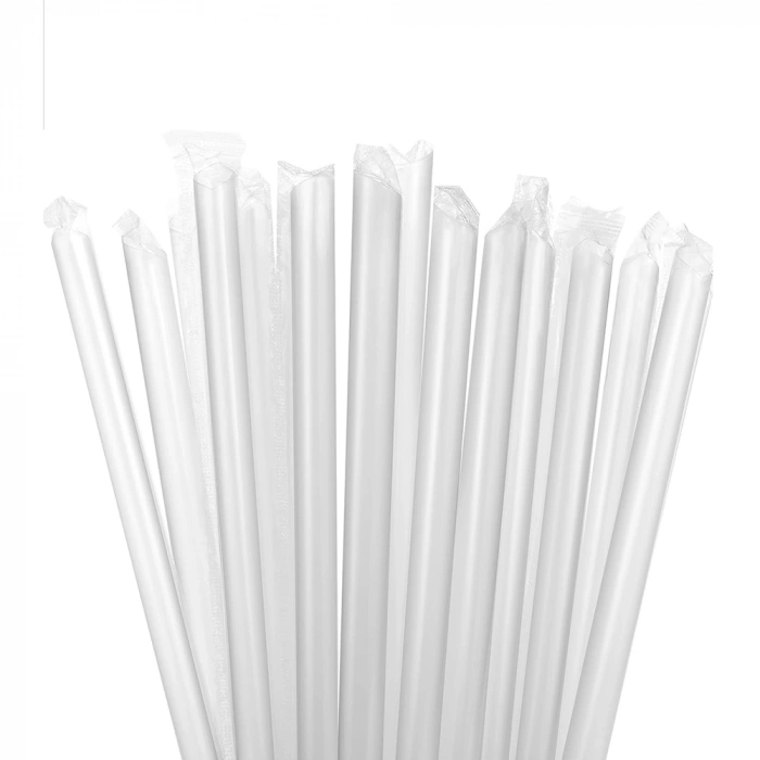 Pipet Şeffaf Plastik Bubble Tea 50 Li