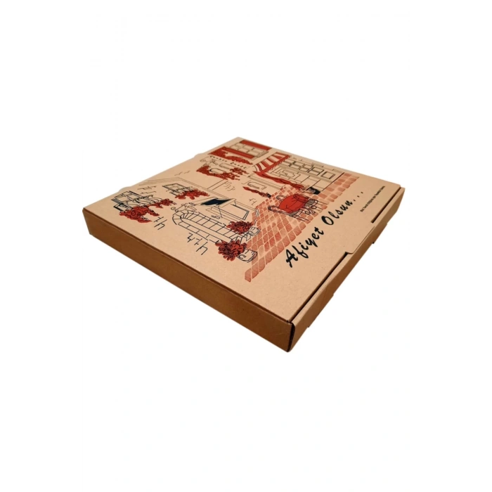 Pizza  Kutusu  30x30x4 Cm-100 Adetli
