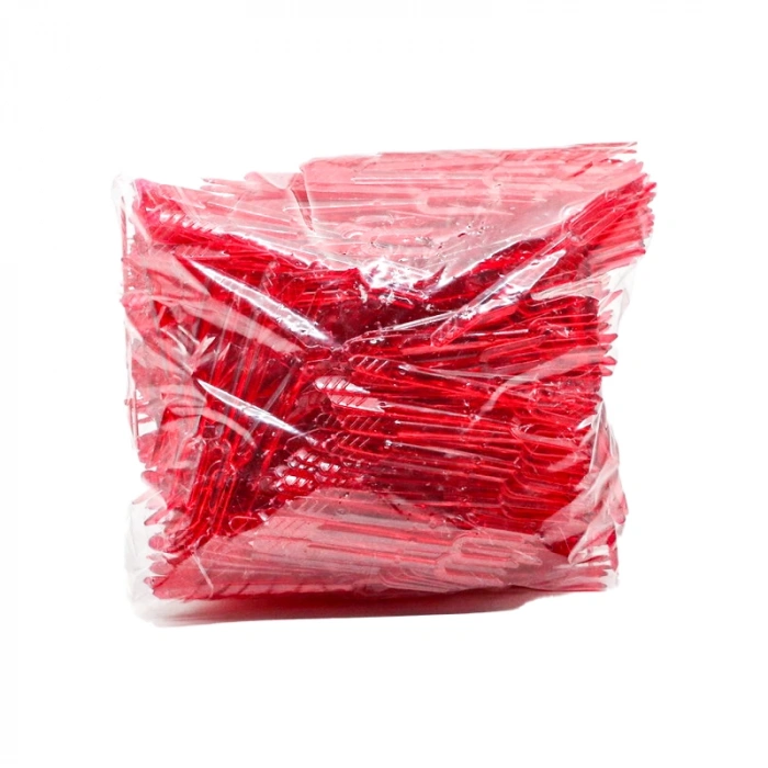 Plastik Cips Çatalı Renkli 1000 Adet