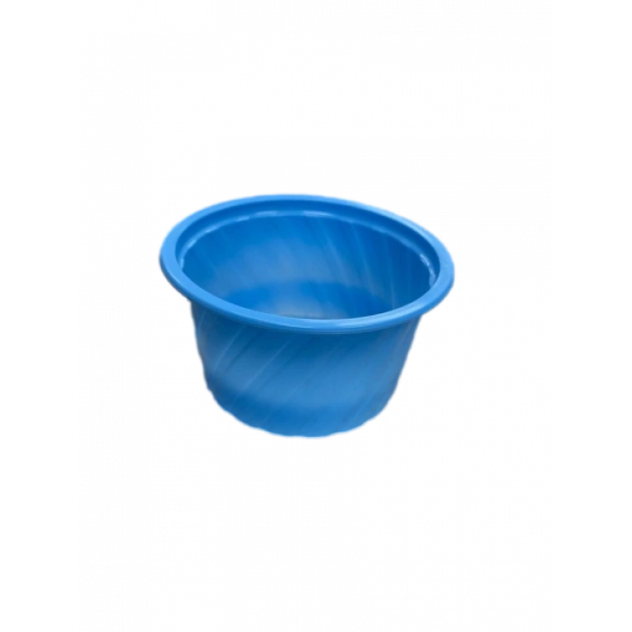 Plastik Dondurma Kasesi 100 cc 50 Adet(AÇIK MAVİ)