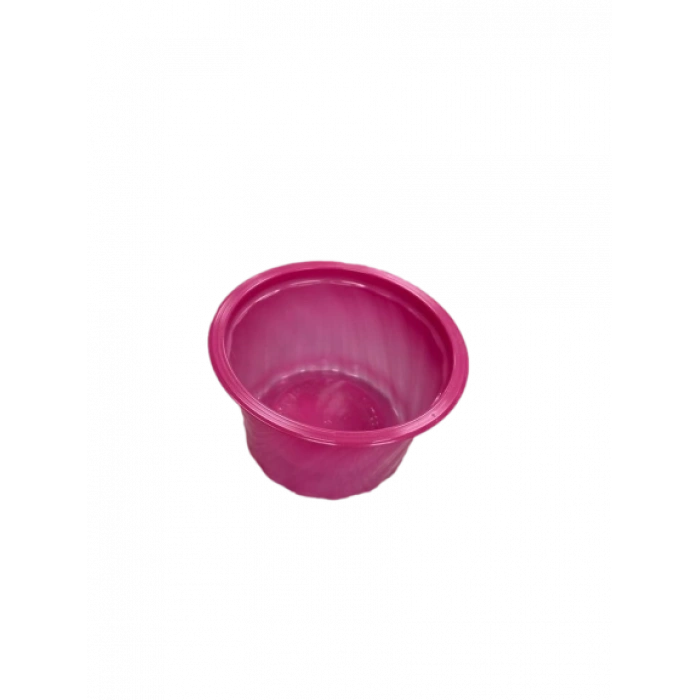 Plastik Dondurma Kasesi 100 cc 50 Adet (FUŞYA)