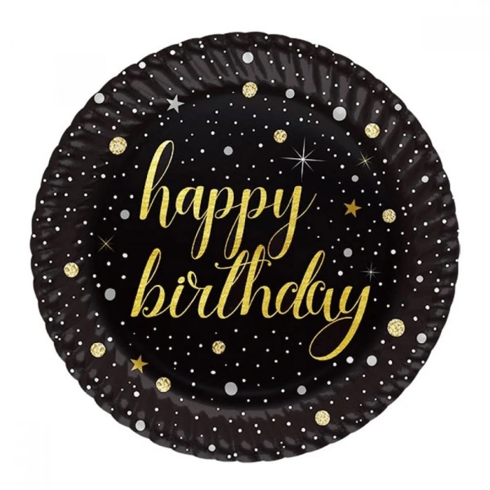 ROLL-UP KARTON TABAK IŞILTILI DOĞUM GÜNÜ 8 Lİ