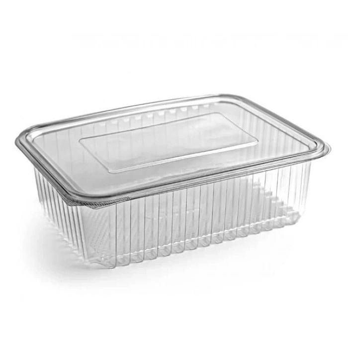 Sızdırmaz Plasteva Düz Kapak 1500 cc - 100 Adet