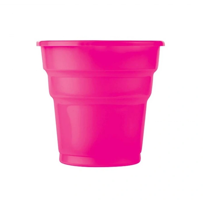 Starcup Party Tıme Renkli Bardak Fuşya 25 Li