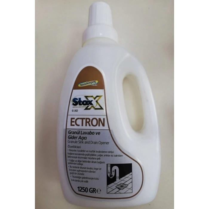 Stox Ectron Lavabo ve Gider Açıcı Granül 1,25 Kg