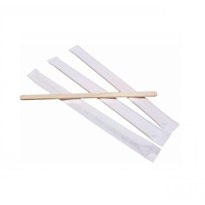 Tahta Karıştırıcı Sargılı 200 Adetli