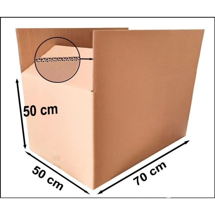 Karton Taşıma Kolisi 50x70x50 cm -1 Adet