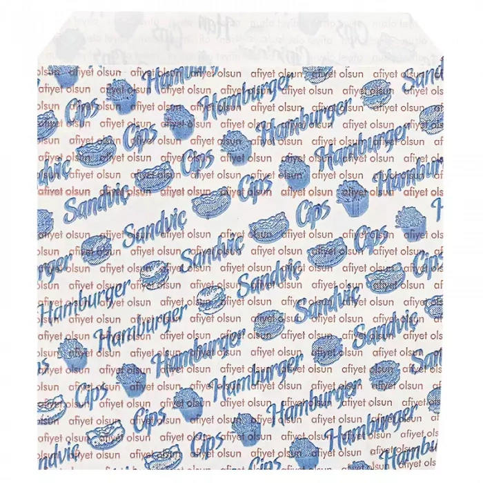 Tks Kısa Yandan Açık Kese Kağıdı(Hamburger) 10 Kg