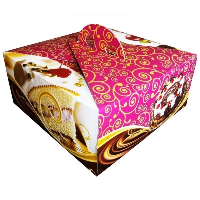 Saplı Turta Kutusu Saplı 2 No 100 Adet