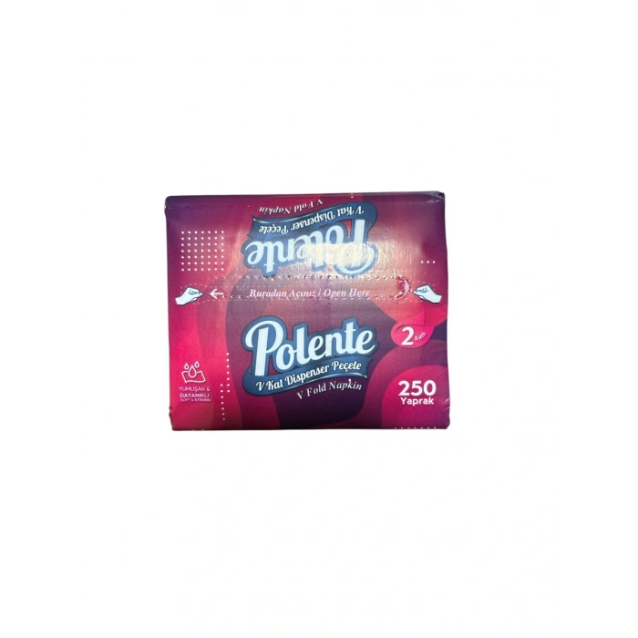 V Katlamalı Dispenser Peçete 250*24 Paket-Polente