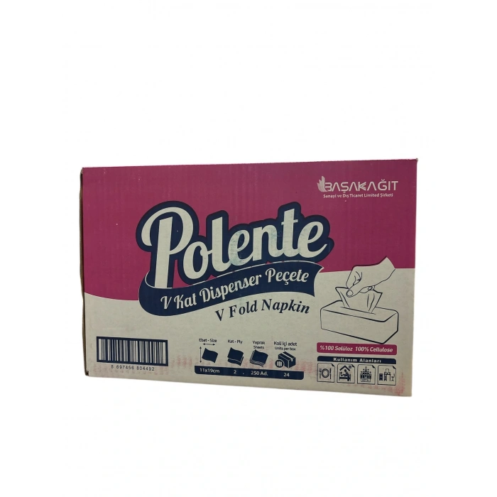 V Katlamalı Dispenser Peçete 250*24 Paket-Polente