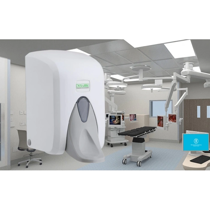 Vialli Medikal Köpük Dispenseri 500 ml (Beyaz)