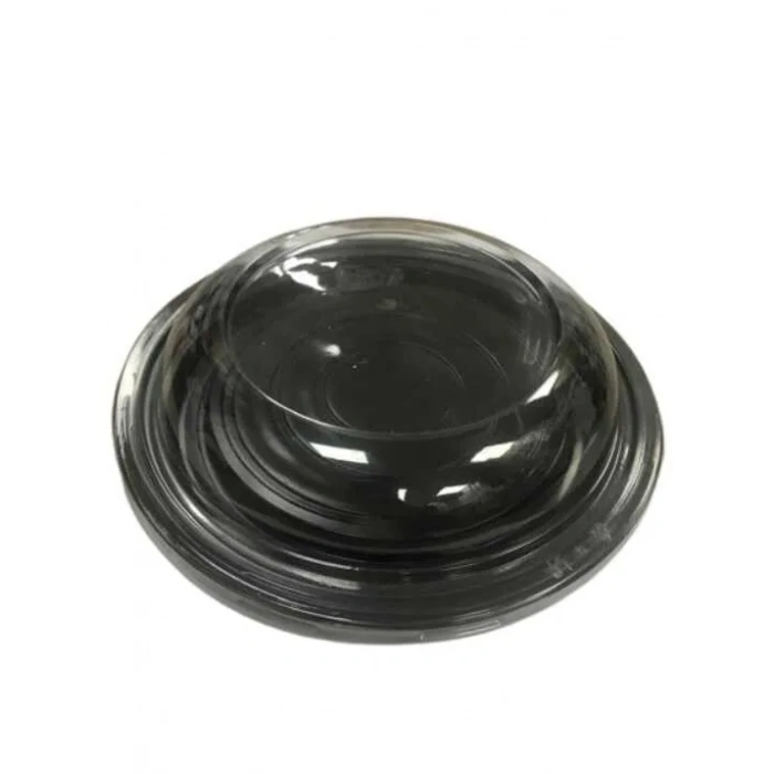 Waffle Kabı Plastik 750 cc Siyah Set 50 Adet