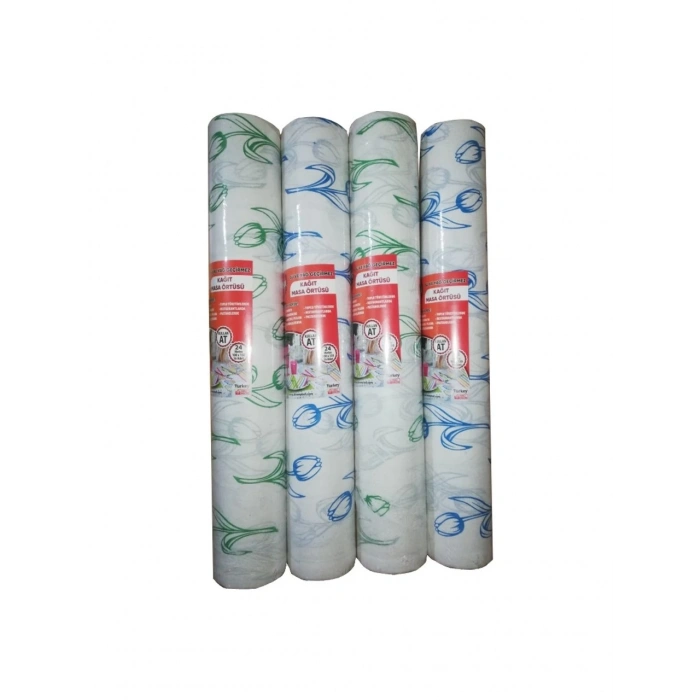 Tek Kullanımlık Kağıt Laminelli Yemek Masa Örtüsü - 100X150 Cm.