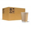 14 Oz Bariyerli (Unicup)Kraft Double Wall Karton Bardak 500 Adet