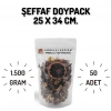 25x34 Şeffaf Doypack - 50 Adet