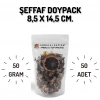 8,5x14,5 Şeffaf Doypack - 50 Adet