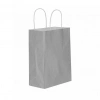 Gümüş Kraft Çanta Büyük Boy 31x12x41 cm 25 Adet