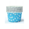 Kafem Açık Mavi Puantiyeli Muffin Kek Kapsülü 50li - K02