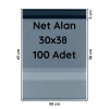 Kargo Poşeti Cepli 30x37+5 cm 100 Adet