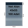 Kargo Poşeti Cepli 45x55+5 cm - 100 Adet