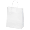 Beyaz Kraft Çanta Orta Boy 25x12x31 cm 25 Adet