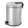 Krom Pedallı Çöp Kovası 30 Lt