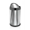 Krom Pratik Kapaklı Çöp Kovası 11 Lt.