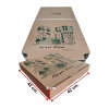 Karton Pizza Kutusu 42x42x4 cm 100 Adetli
