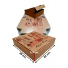 Pizza (Lahmacun) Kutusu 26x26x6,50 cm - 100 Adet