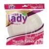 Plastik Büyük Boy Tabak (10lu)