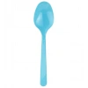 Roll-Up Plastik Kaşık Açık Mavi 25li