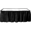 Roll-Up Siyah Masa Eteği Plastik