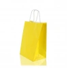 Sarı Kraft Çanta Küçük Boy 18x8x24 cm 25 Adet