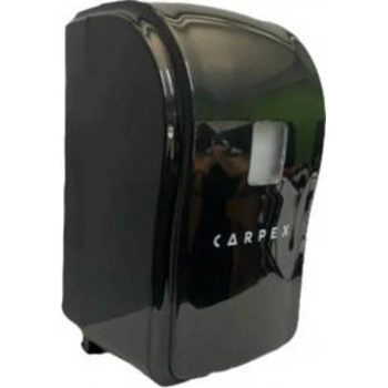 Carpex Optima Siyah Mini Manuel Sıvı Sabun Dispenseri Hazneli