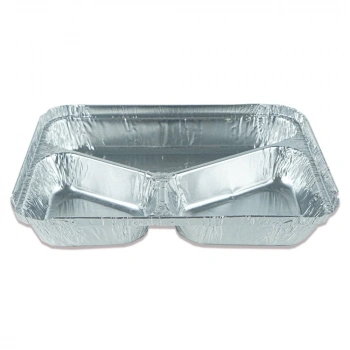 Alüminyum 3 Gözlü Kase ( 100 Adetli )